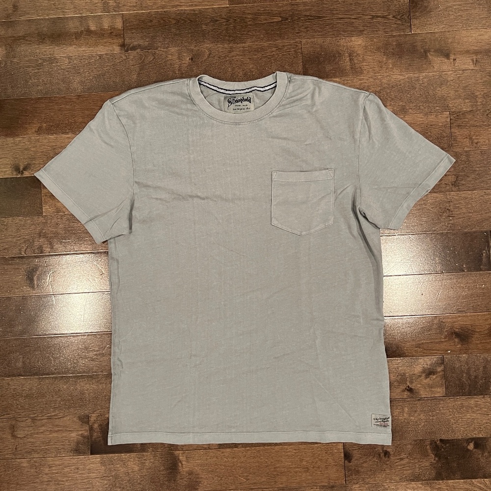 The Stronghold Los Angeles Pocket T-Shirt (Size M, Grey)
